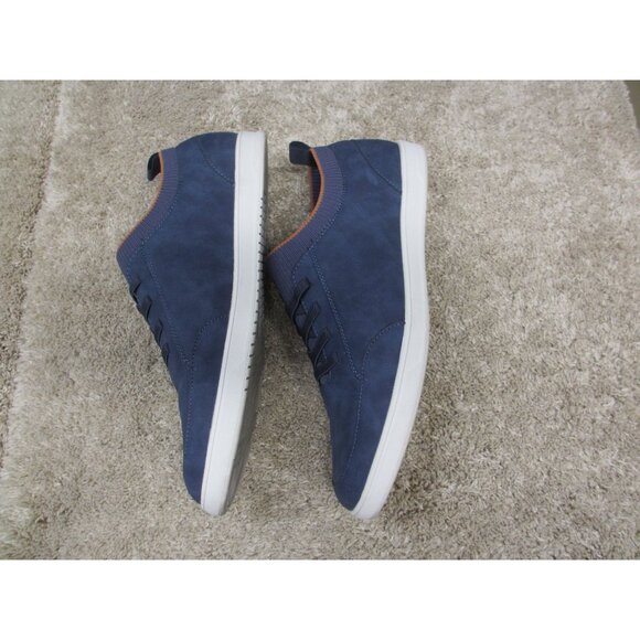ALFATECH BY ALFANI BLUE SUEDE TENNIS SHOES SIZE 12 EXCELLENT CONDITION - Picture 3 of 7